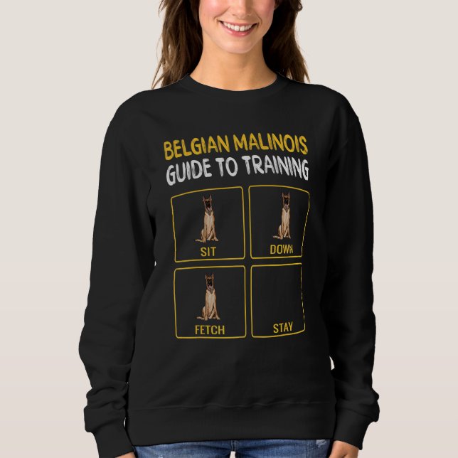 Sweatshirt Entraînement de chiens Belgie Marinoy (Devant)