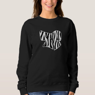 Sweatshirt Entraîneur à mâchoire Zebra