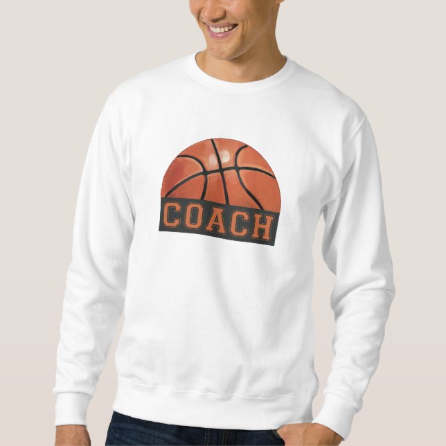 Sweatshirt Entraîneur de basket-ball (Devant)