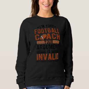 Sweatshirt Entraîneur De Football