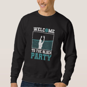 Sweatshirt Entraîneur De Ventilateur Du Joueur De Beach Volle