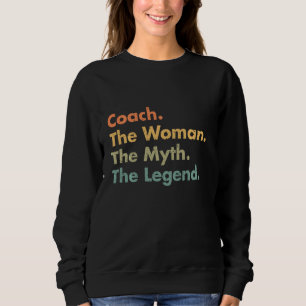 Sweatshirt Entraînez La Femme Le Mythe La Légende Grand-Mère