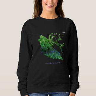 Sweatshirt Environmental protection and conservation deer flo