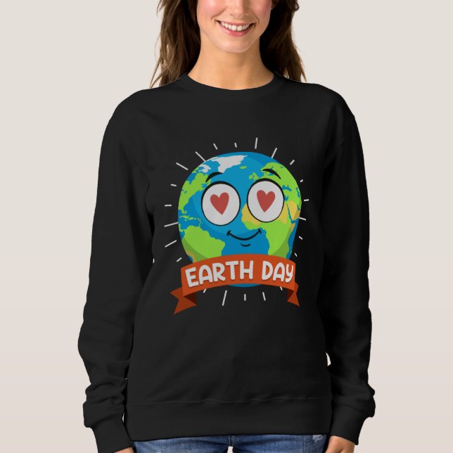 Sweatshirt Environmentalist Earth Day Mission Earth Care  1 (Devant)