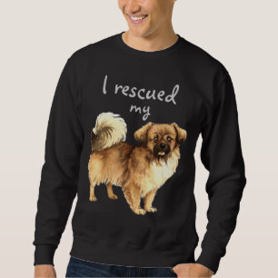 Sweatshirt Épagneul de Tibétain de délivrance