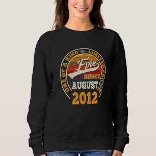 Sweatshirt Epic depuis août 2012 10e anniversaire 10 ans