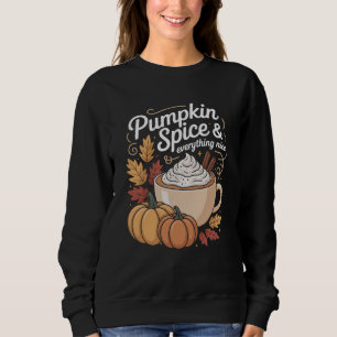 Sweatshirt Épice de citrouille automne