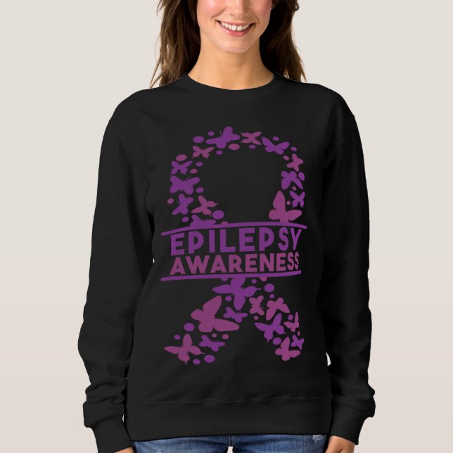 Sweatshirt Epilepsy Awareness  2 (Devant)