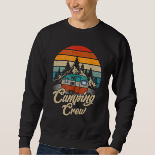 Sweatshirt Équipage de cousins camping-car de camping extérie