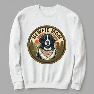 Sweatshirt Équipage de maman Terre-Neuve Sweat-shirt col rond