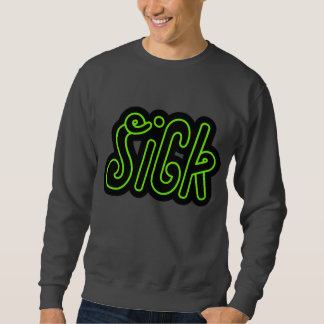 Sweatshirt équipage malade