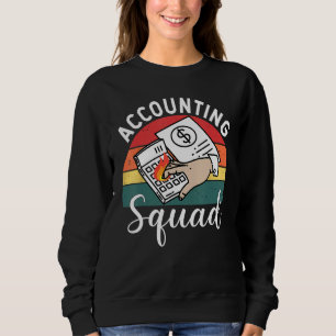 Sweatshirt Équipe comptable pour les auditeurs travaillant da