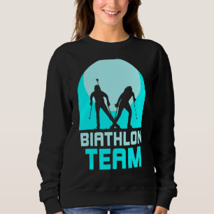 Sweatshirt Équipe de biathlon Biathlon Sports Biathlète
