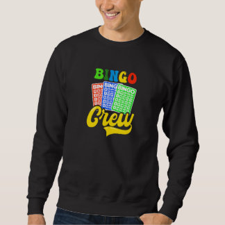 Sweatshirt Équipe de Bingo Partenaire tenue Bingo Queen