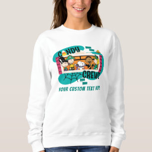 Sweatshirt Équipe de bonbons Gang de Peanuts Halloween