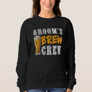 Sweatshirt Équipe de brassage du marié, enterrement de vie de