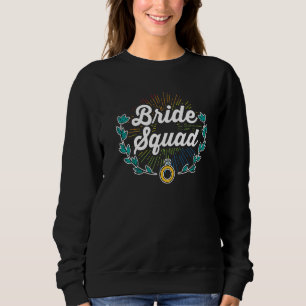 Sweatshirt Équipe de la mariée, demoiselles d'honneur pour en