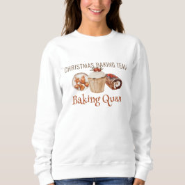 Sweatshirt Équipe de pâtisserie de Noël Cuisine T-shirt de la