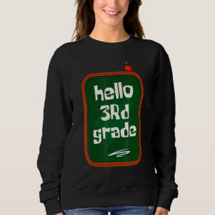 Sweatshirt Équipe de professeurs de tableau noir de troisième