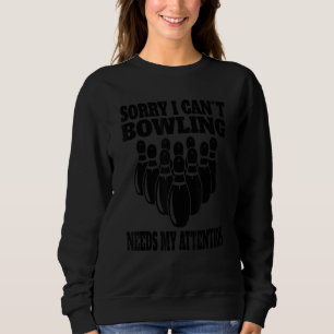 Sweatshirt Équipe de quilles de bowling Kegel Sport Bowling T