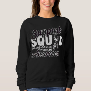 Sweatshirt Équipe de soutien I Zebra Ribbon I Ehlers Danlos S