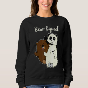 Sweatshirt Équipe D'Ours Drôle Pour Ours Grizzly Panda