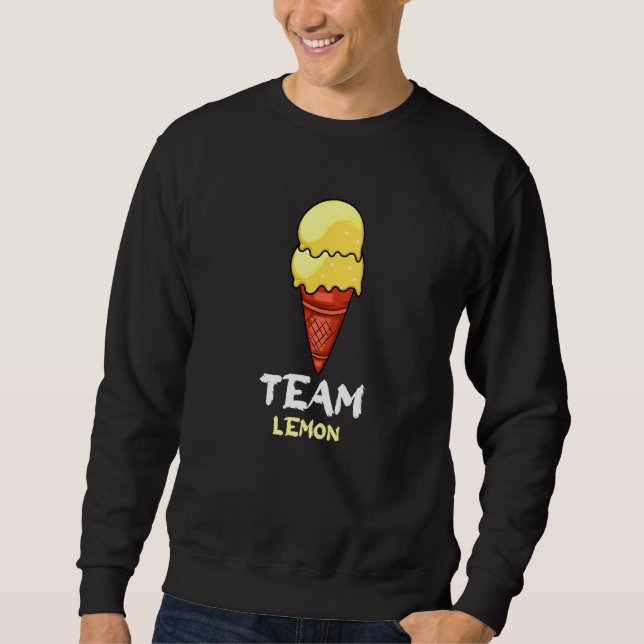 Sweatshirt Équipe Fruits citron (Devant)