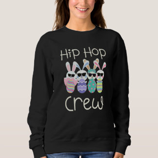 Sweatshirt Équipe Hip hop vintage rétro Bunny de Pâques Sungl