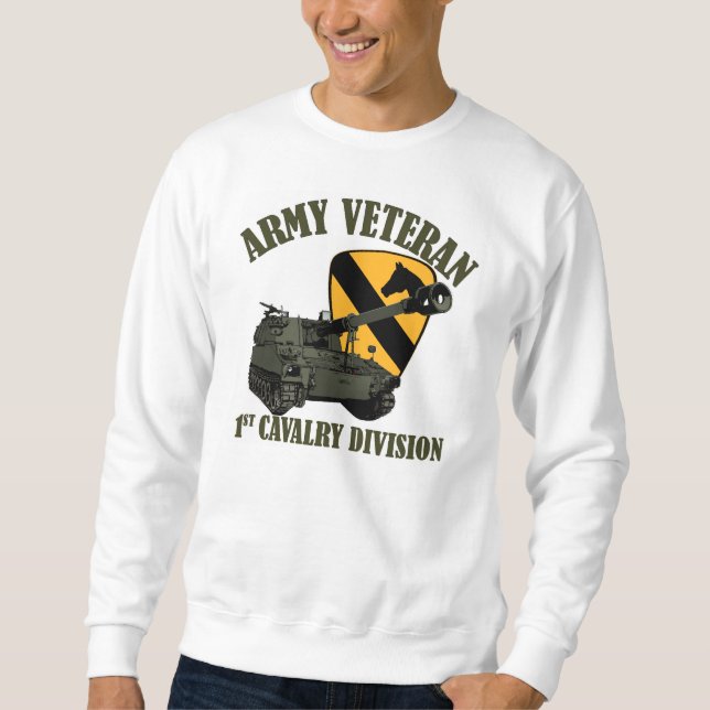 Sweatshirt ęr Vétérinaire de Cav - obusier M109 (Devant)