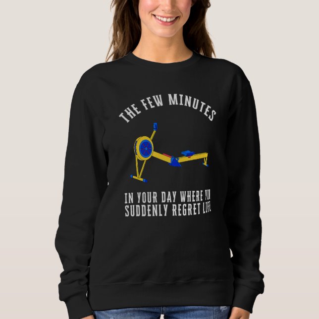 Sweatshirt Erg Ergometer And Rowing Exercise Machine Rowing W (Devant)