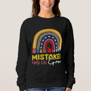 Sweatshirt Erreurs Aidez-Nous À Revenir À L'École D'Abord