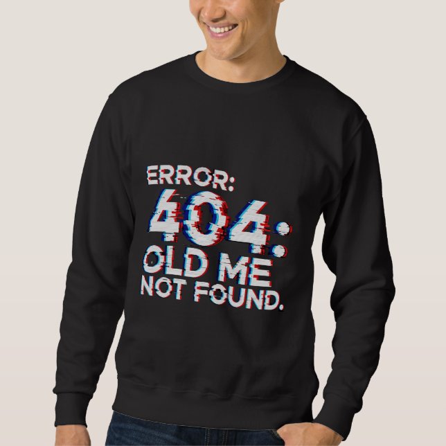 SWEATSHIRT ERROR 404 (Devant)