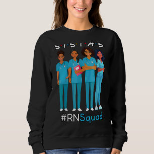 Sweatshirt Escadron d'infirmières autorisées Escadrille de so