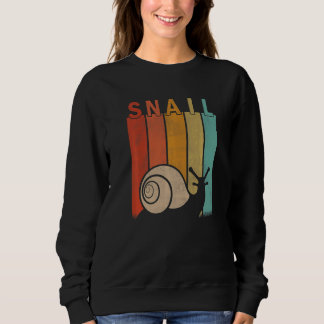 Sweatshirt Escargots déprimés Hommes Femmes Aîné mignon escar