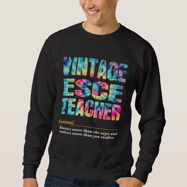 Sweatshirt ESCE Teacher Appreciation Week Back to School (Devant)