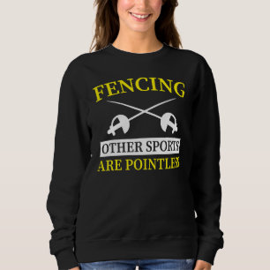 Sweatshirt Escrime Les Autres Sports Sont Inutiles 1