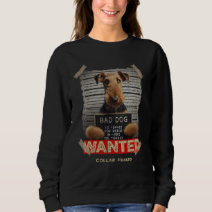 Sweatshirt Escroc à Collier : L'Airedale Terrier