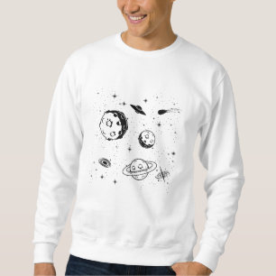 Sweatshirt Espace Adulte Adulte Astronomie Hobby Espace extra