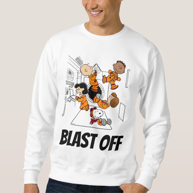 Sweatshirt ESPACE | Bande d'arachides dans l'espace (Devant)