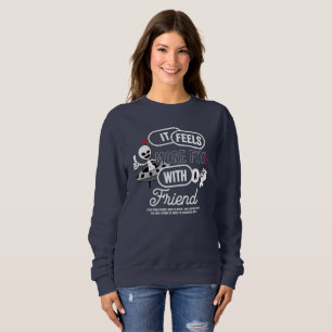Sweatshirt Espace Galactique Amis (Lumière) Femme