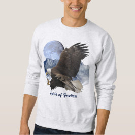 Sweatshirt ESPRIT DE LA LIBERTÉ Aigle chauve Vêtements de fau