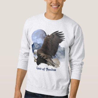 Sweatshirt ESPRIT DE LA LIBERTÉ Aigle chauve Vêtements de fau