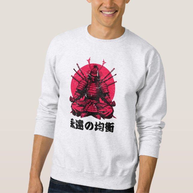 Sweatshirt Esprit du guerrier (武 士 の 魂) (Devant)