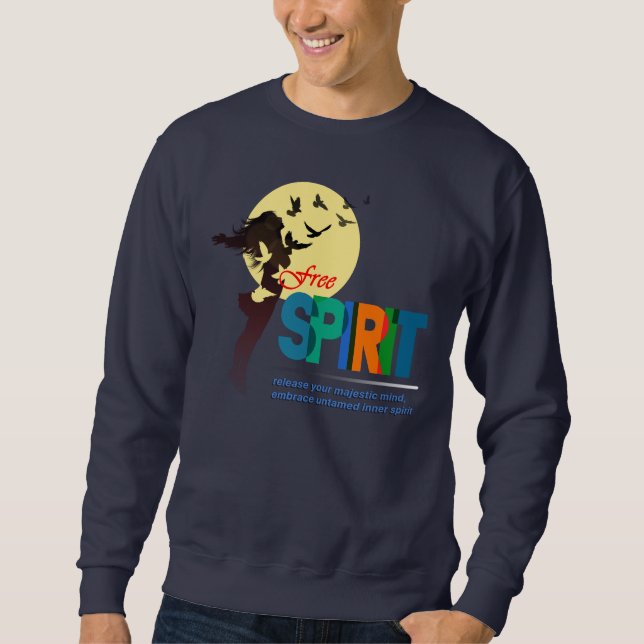 Sweatshirt Esprit libre | Hommes (Devant)
