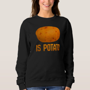 Sweatshirt Est La Pomme De Terre À La Télévision Comme On Le