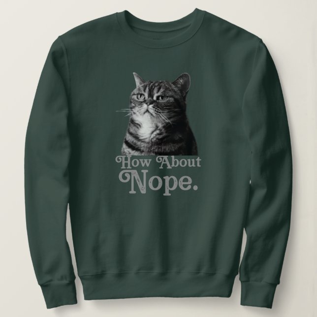 Sweatshirt et pas de sarcasme (Design devant)