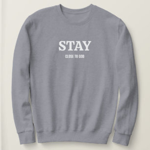 Sweatshirt "Étapes Fidèles, Orientation Divine" spirituelle m