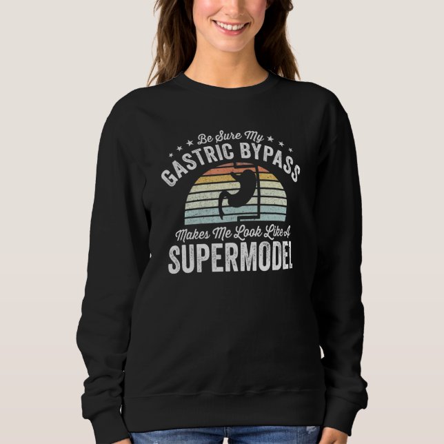 Sweatshirt État de dérivation gastrique Chirurgie bariatrique (Devant)