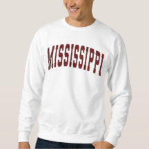 État Du Mississippi Vintage College Style