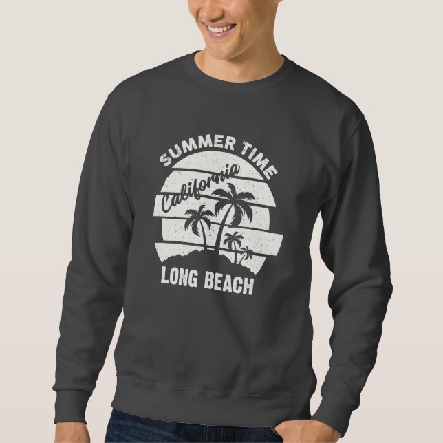 Sweatshirt Été Californie Long Beach (Devant)